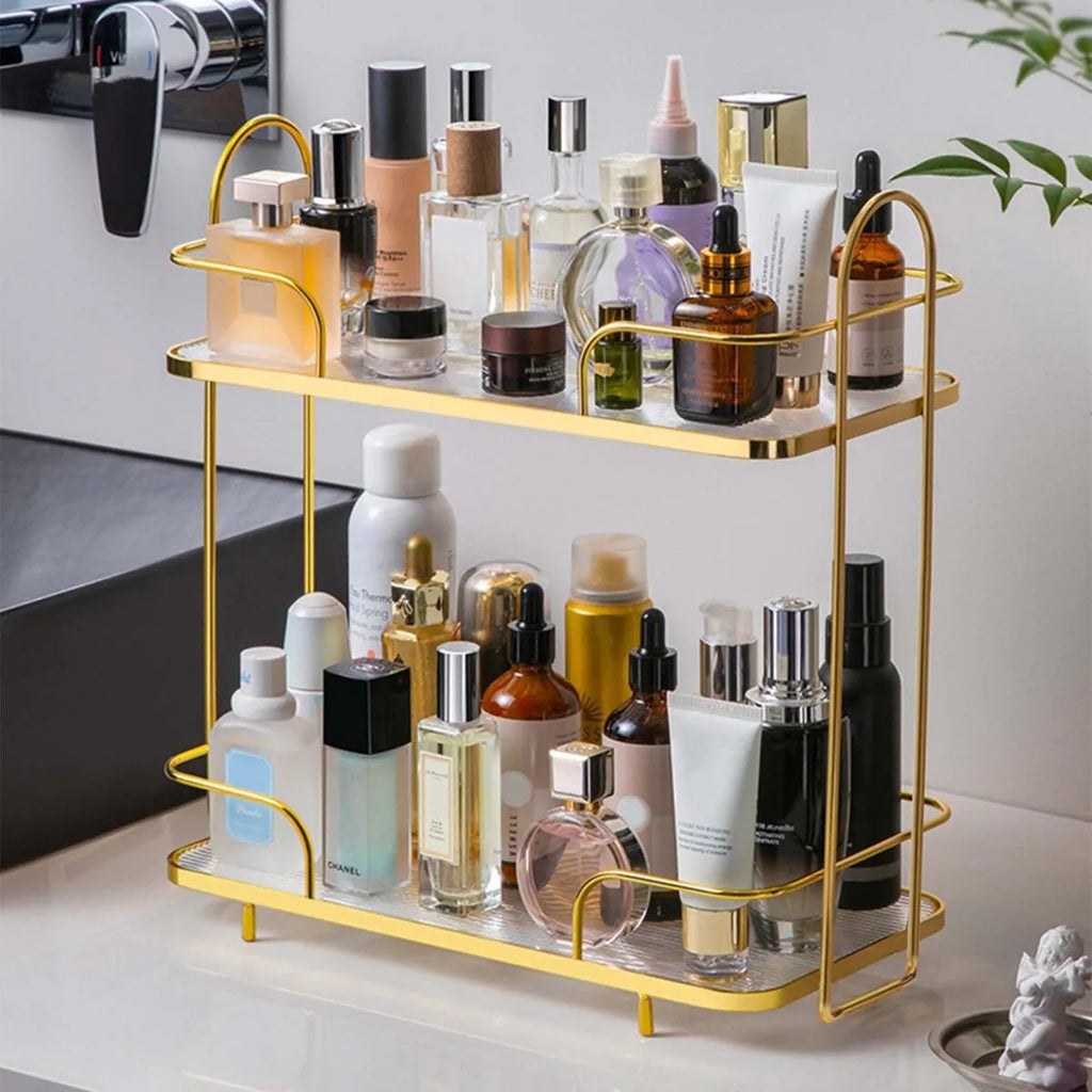 ✨ Aiza's Vanity Tray With Its Refined Finish and Decorative