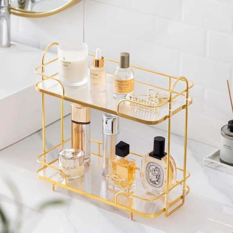 ✨ Aiza's Vanity Tray With Its Refined Finish and Decorative