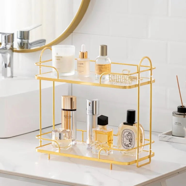 Aiza’s Luxury Aimaas Vanity Tray With Its Refined Finish &amp; Decorative Design