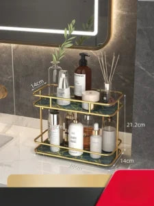 Aiza’s 2 Layers Acrylic Design Counter-top Organizer