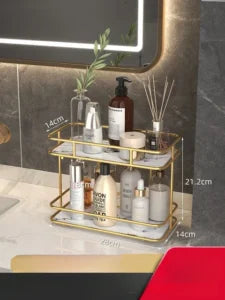 Aiza’s 2 Layers Acrylic Design Counter-top Organizer