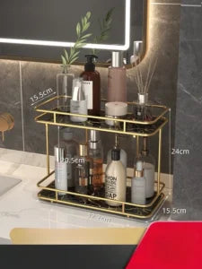 Aiza’s 2 Layers Acrylic Design Counter-top Organizer
