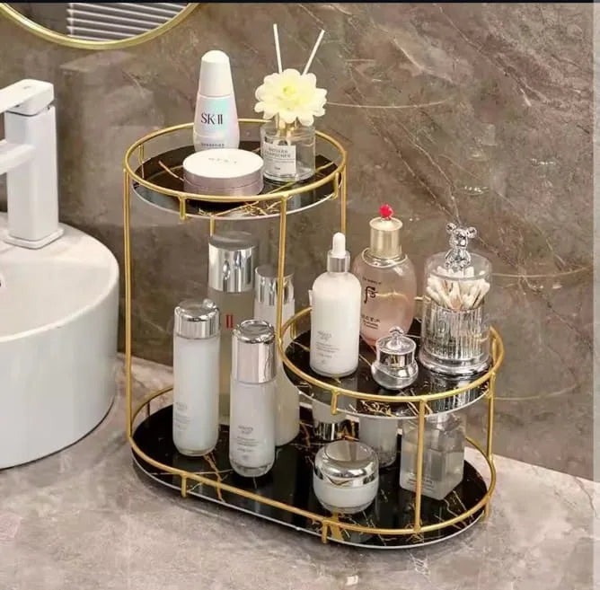 Aiza’s Luxury Design Free Standing Shelf 3 Tier Organizer