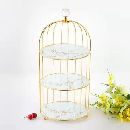 Aiza’s 3 Layers Cage Cosmetics Storage Organizer