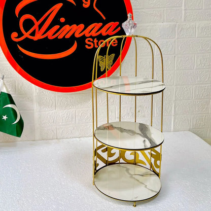 Aiza’s Butterfly 3 Layers Cosmetics Cage Organizer