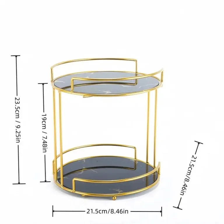 ✨ 2 Layers Cosmetics MakeUp Organizer Stand.