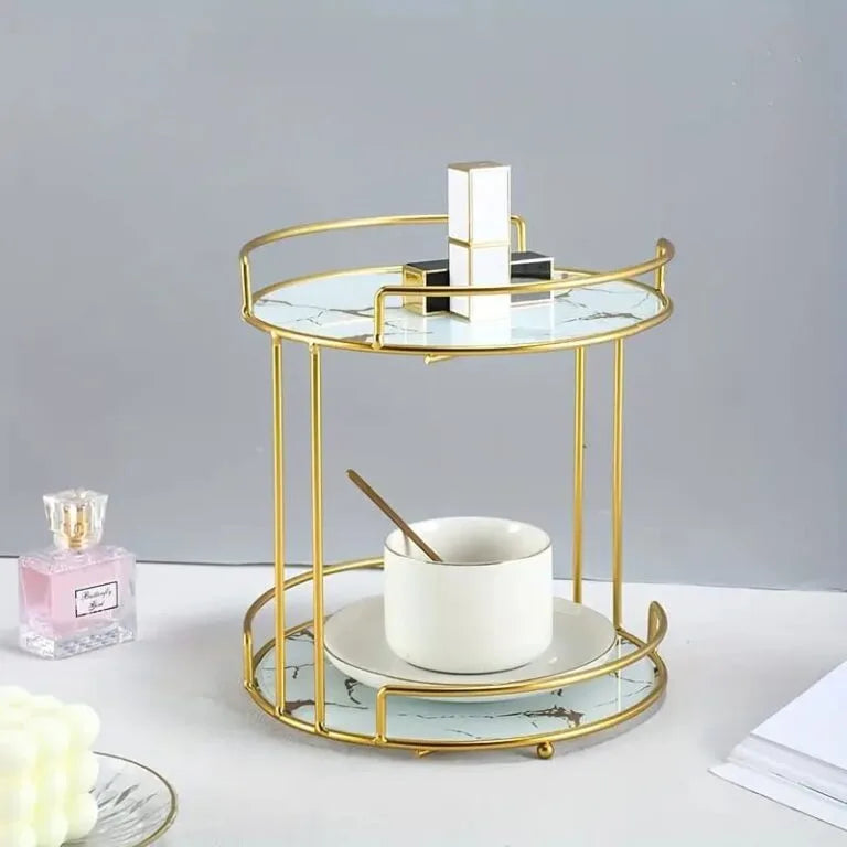 ✨ 2 Layers Cosmetics MakeUp Organizer Stand.
