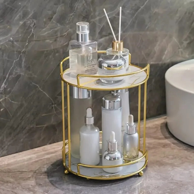 ✨ 2 Layers Cosmetics MakeUp Organizer Stand.