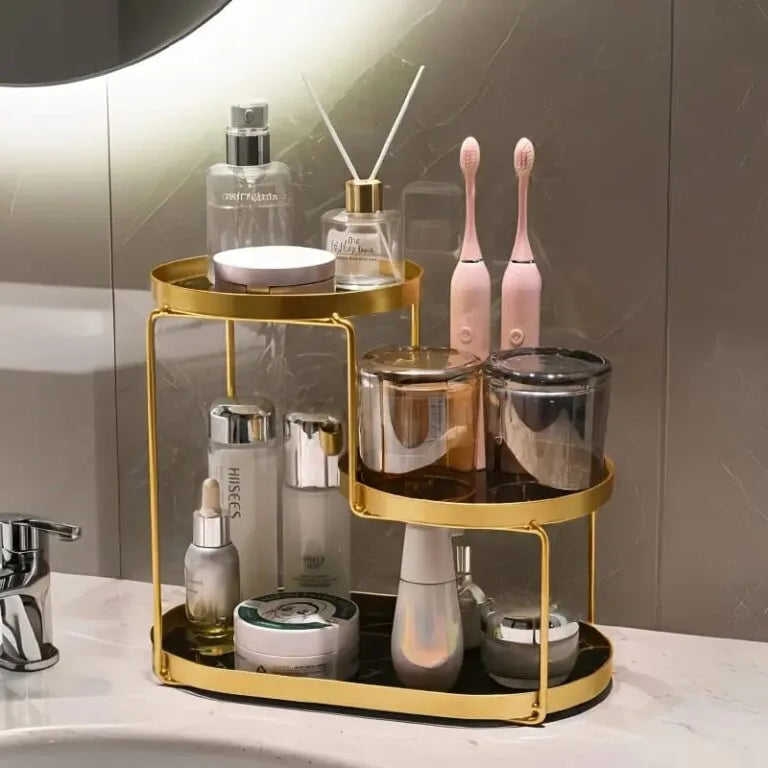 ✨ Luxury 3 Tiers SkinCare Organizer