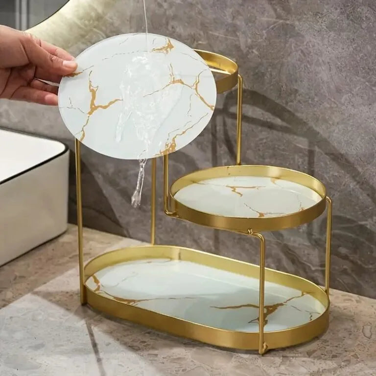 ✨ Luxury 3 Tiers SkinCare Organizer