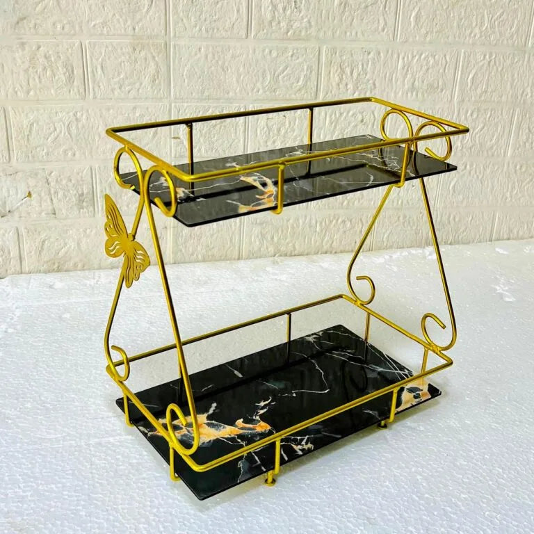 2 Layers Vanity Organizer Stand