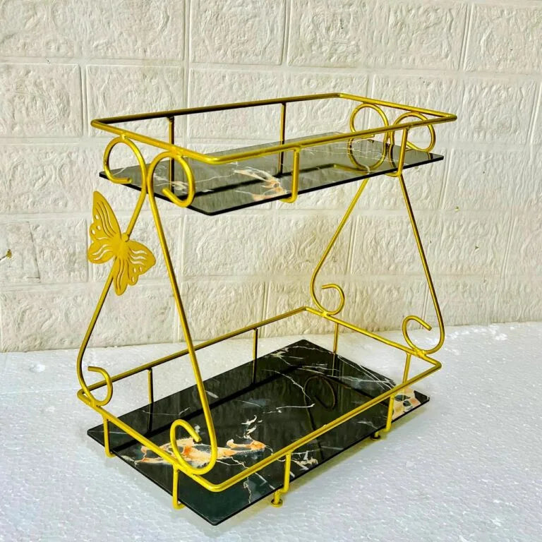 2 Layers Vanity Organizer Stand