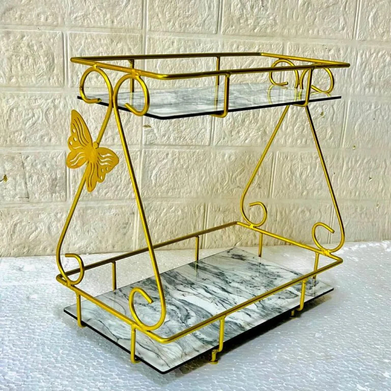 2 Layers Vanity Organizer Stand