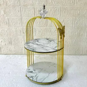 ✨ Butterfly 2 Layers Cage Vanity Organizer | Aiza Decor