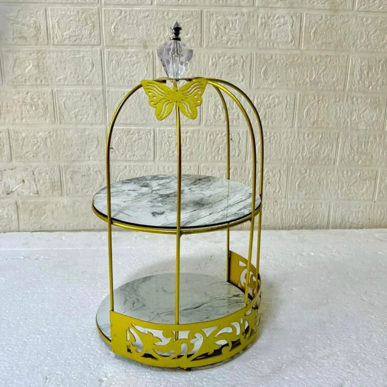 ✨ Butterfly 2 Layers Vanity Cage Organizer | Aiza Decor