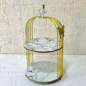 ✨ Butterfly 2 Layers Cage Vanity Organizer | Aiza Decor
