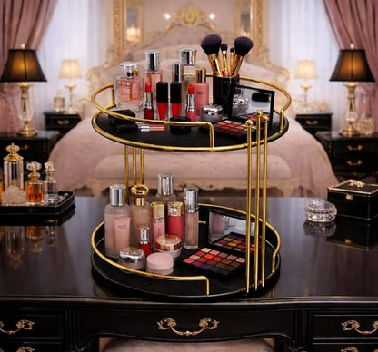 Aiza’s 2 Layers Makeup Organizer Stand