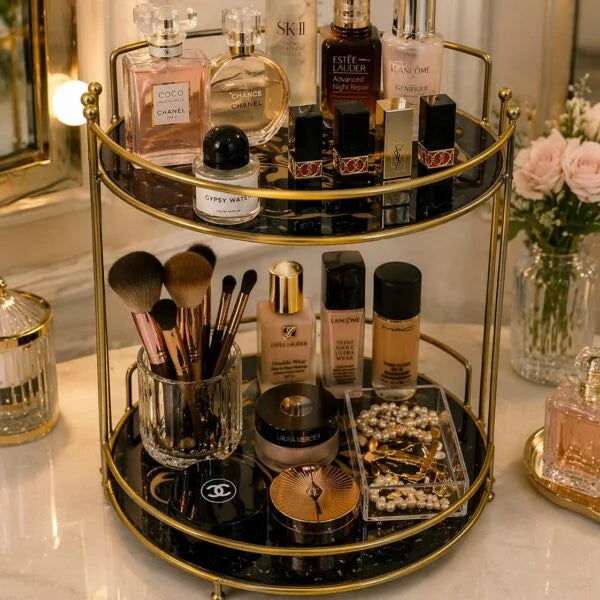 ✨ 2 Layers Makeup Organizer Stand.