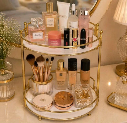 Aiza’s 2 Layers Makeup Organizer Stand