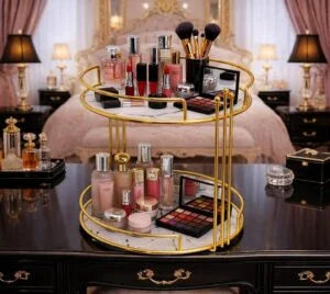 ✨ 2 Layers Makeup Organizer Stand.