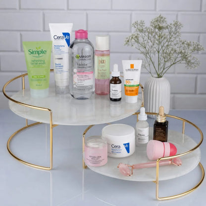 Aiza’s 2 Pieces Makeup Organizer Tray For Cosmetics