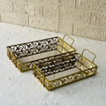 ✨ Aiza's Set of 2 Luxury Decorative Trays