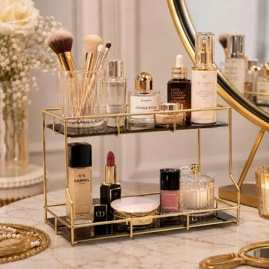 Aiza’s 2 Layers Cosmetics and Makeup Organizer