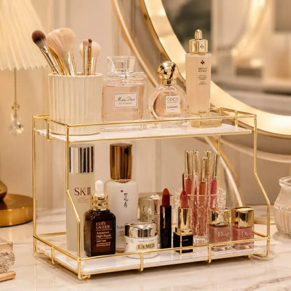 Aiza’s 2 Layers Cosmetics and Makeup Organizer