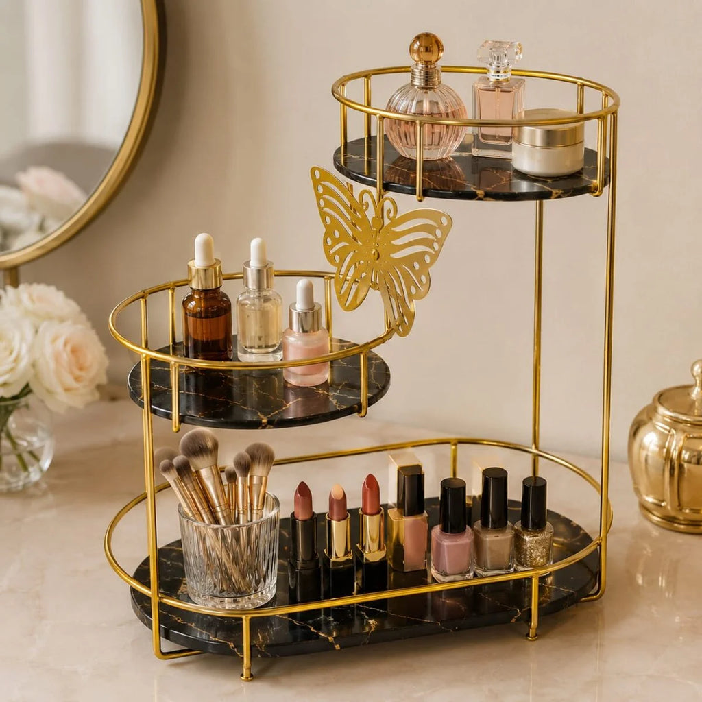 3 Tier Butterfly Luxury Organizer