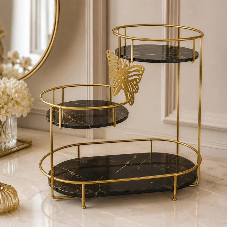 3 Tier Butterfly Luxury Organizer