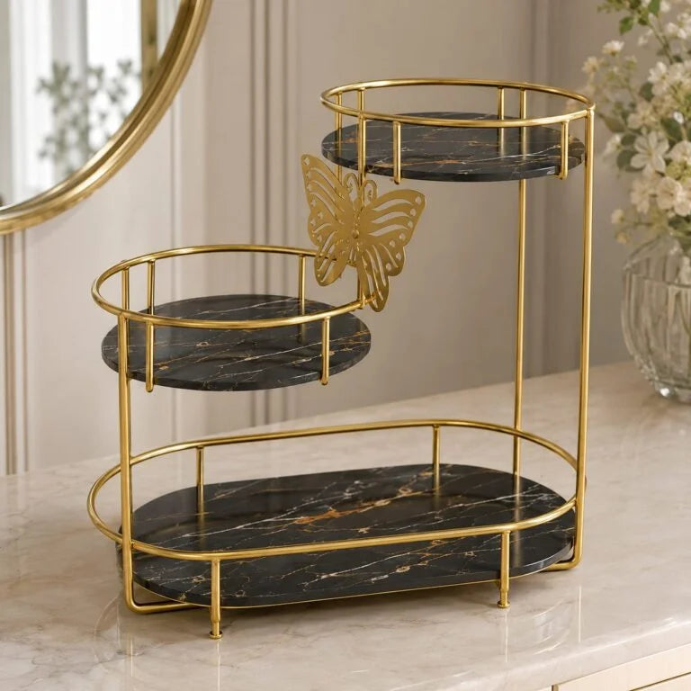 3 Tier Butterfly Luxury Organizer