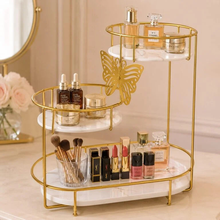 3 Tier Butterfly Luxury Organizer