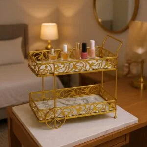 ✨ Aiza's Tea Trolley Shape Organizer