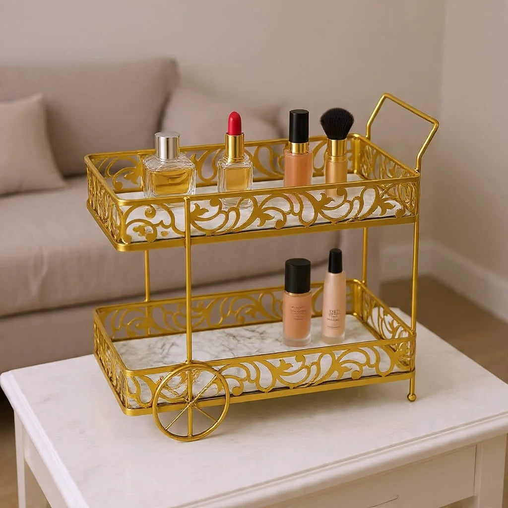 ✨ Aiza's Tea Trolley Shape Organizer