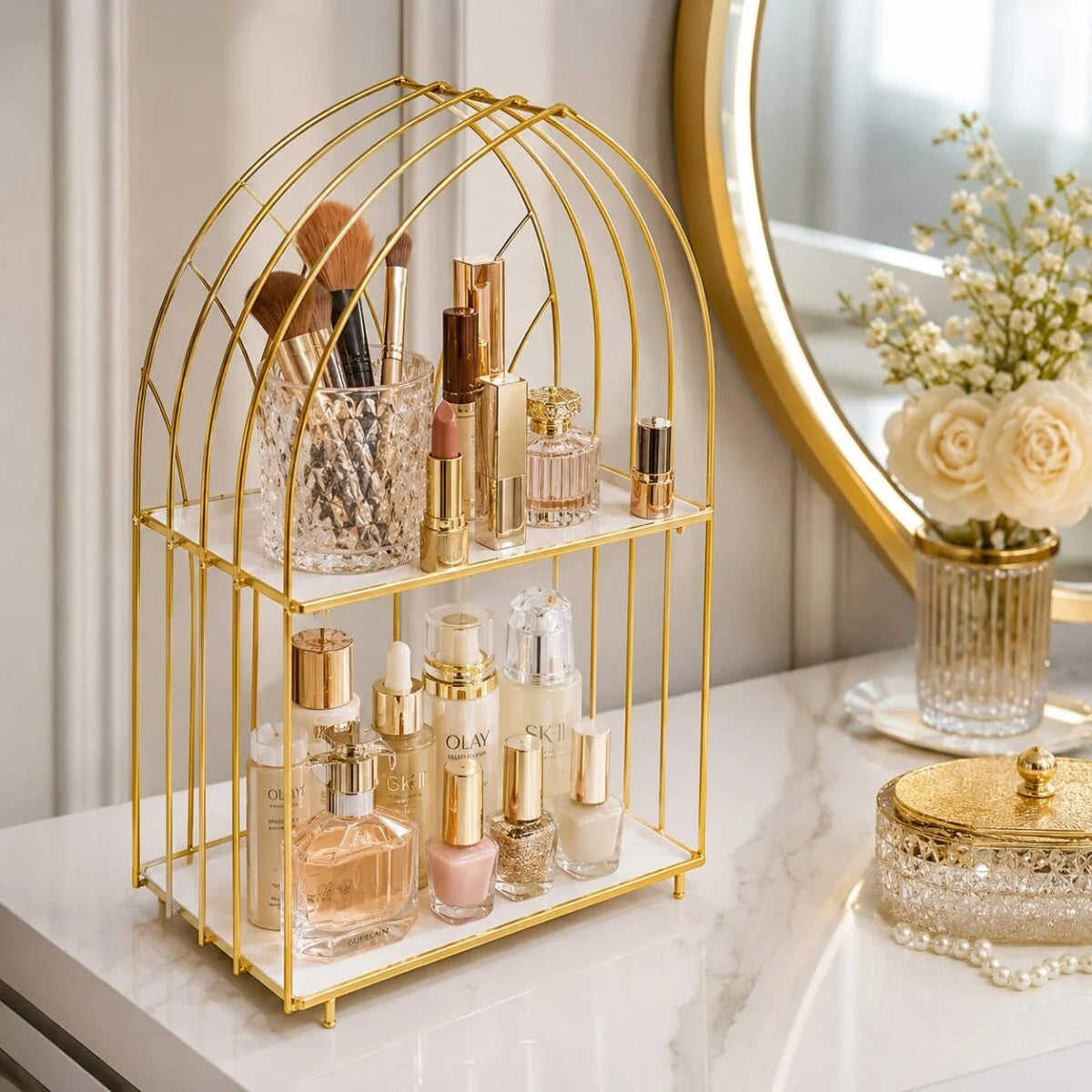 ✨ D Shape Cosmetics Cage, Multi Purpose