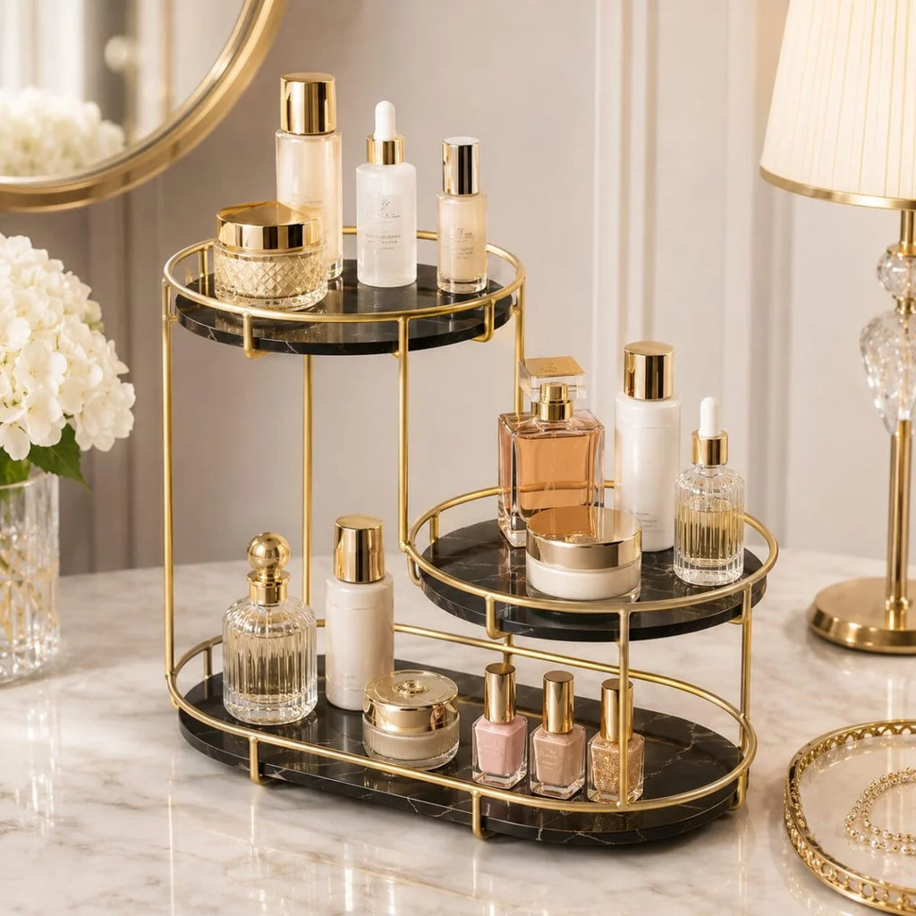 ✨ Aiza's Luxury Design Free Standing Shelf 3 Tier Organizer