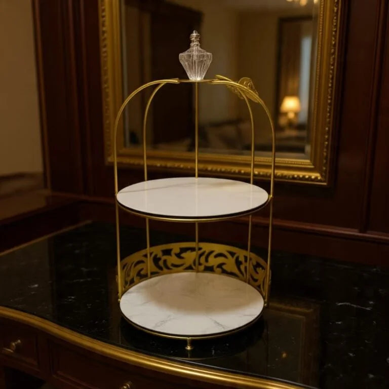 ✨ Butterfly 2 Layers Vanity Cage Organizer | Aiza Decor