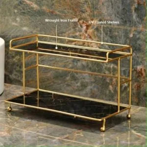 ✨ Aiza's Bathroom 2 Tiers Organizer Stand