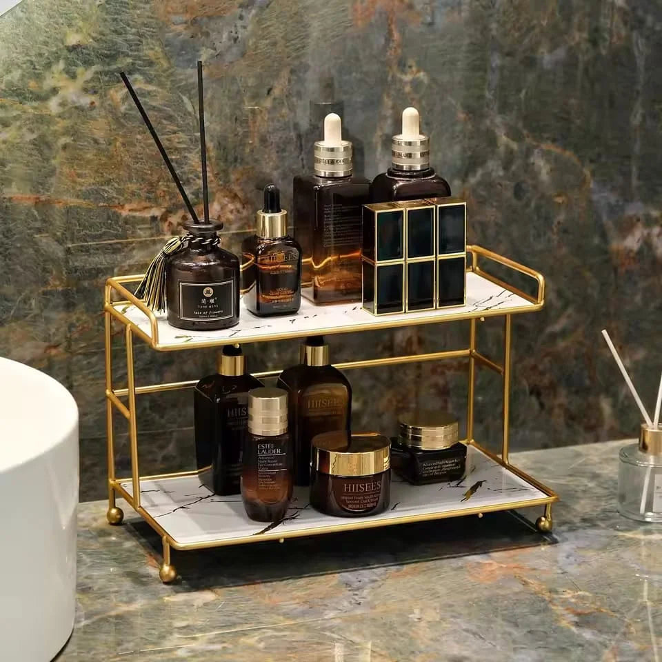 ✨ Aiza's Bathroom 2 Tiers Organizer Stand