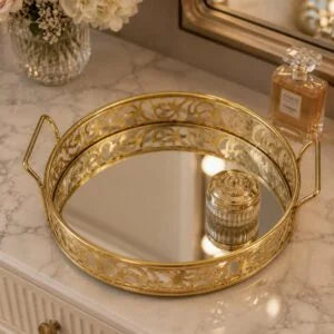 ✨ Aiza's Cosmetics &amp; Serving Round Tray