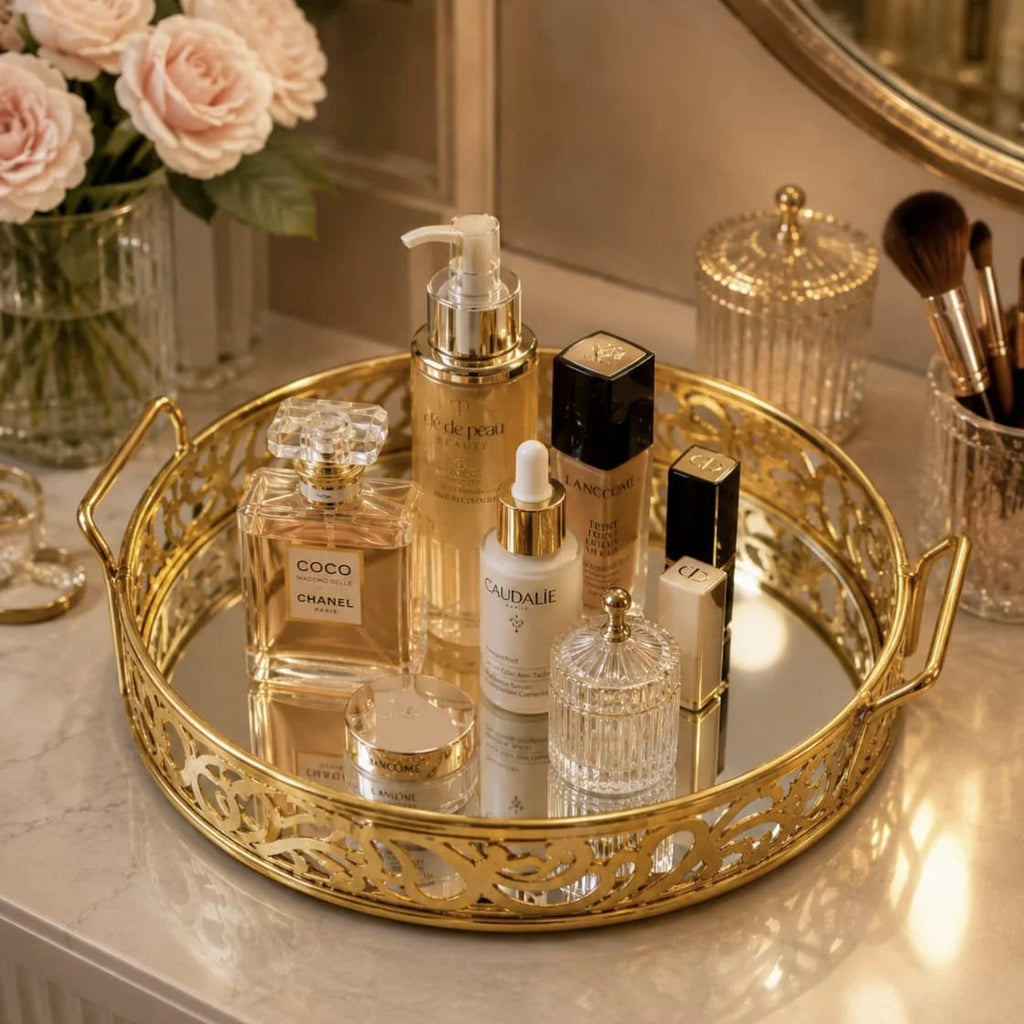 ✨ Aiza's Cosmetics &amp; Serving Round Tray