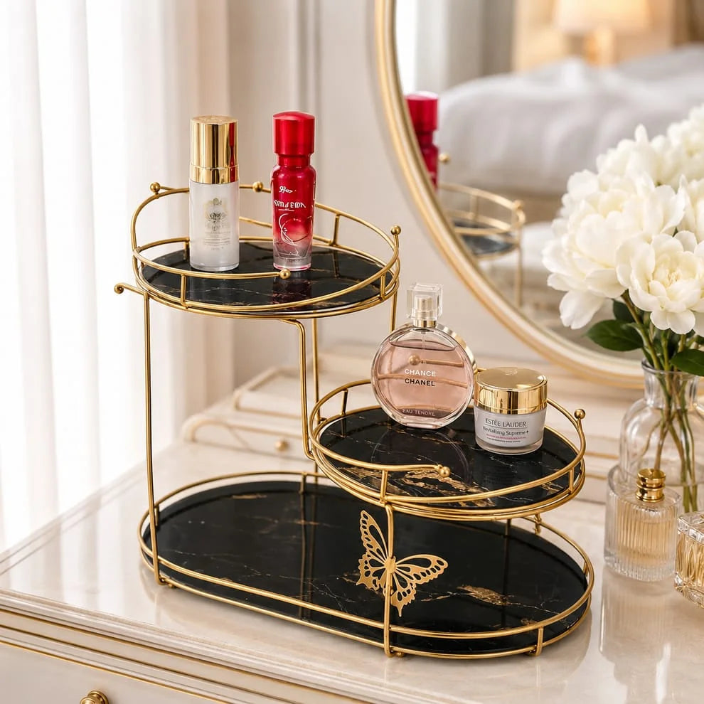 Aiza’s 3 Tiers Skin Care Butterfly Organizer